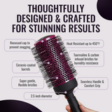 erg65 Super Gentle Round Hair Brush